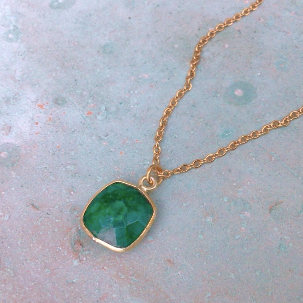 Emerald Artisan Sundance Charm Necklace